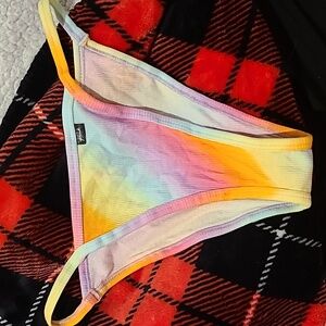 PINK Bikini rainbow panties
